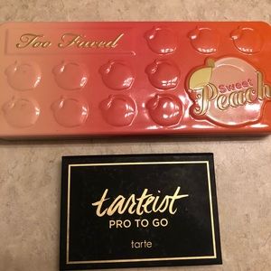 Sweet Peach/ Tarteist Pro to Go Eyeshadow Palettes